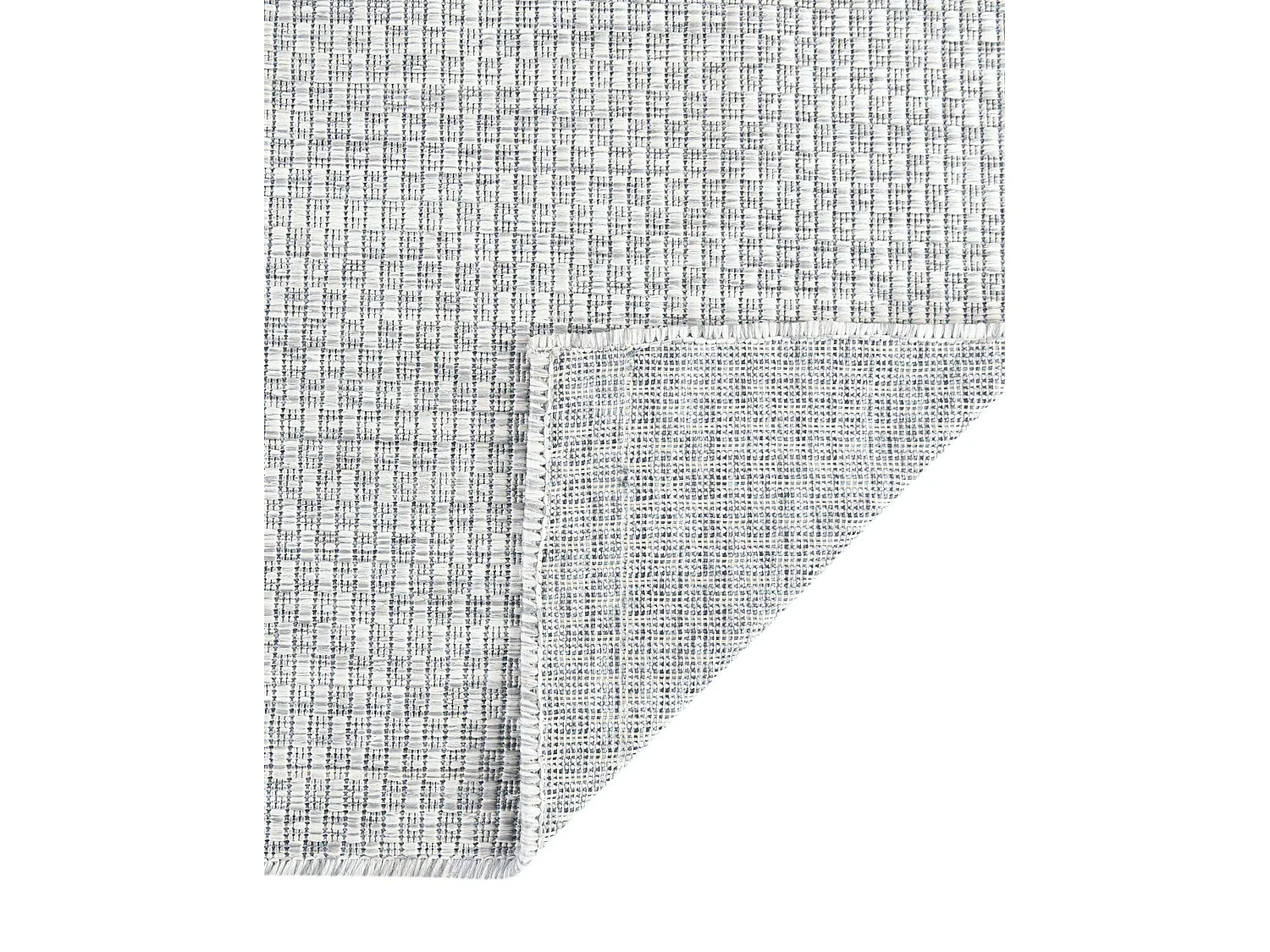 Outdoor Teppich 215x305 - Dunkelgrau - Tulum Solid