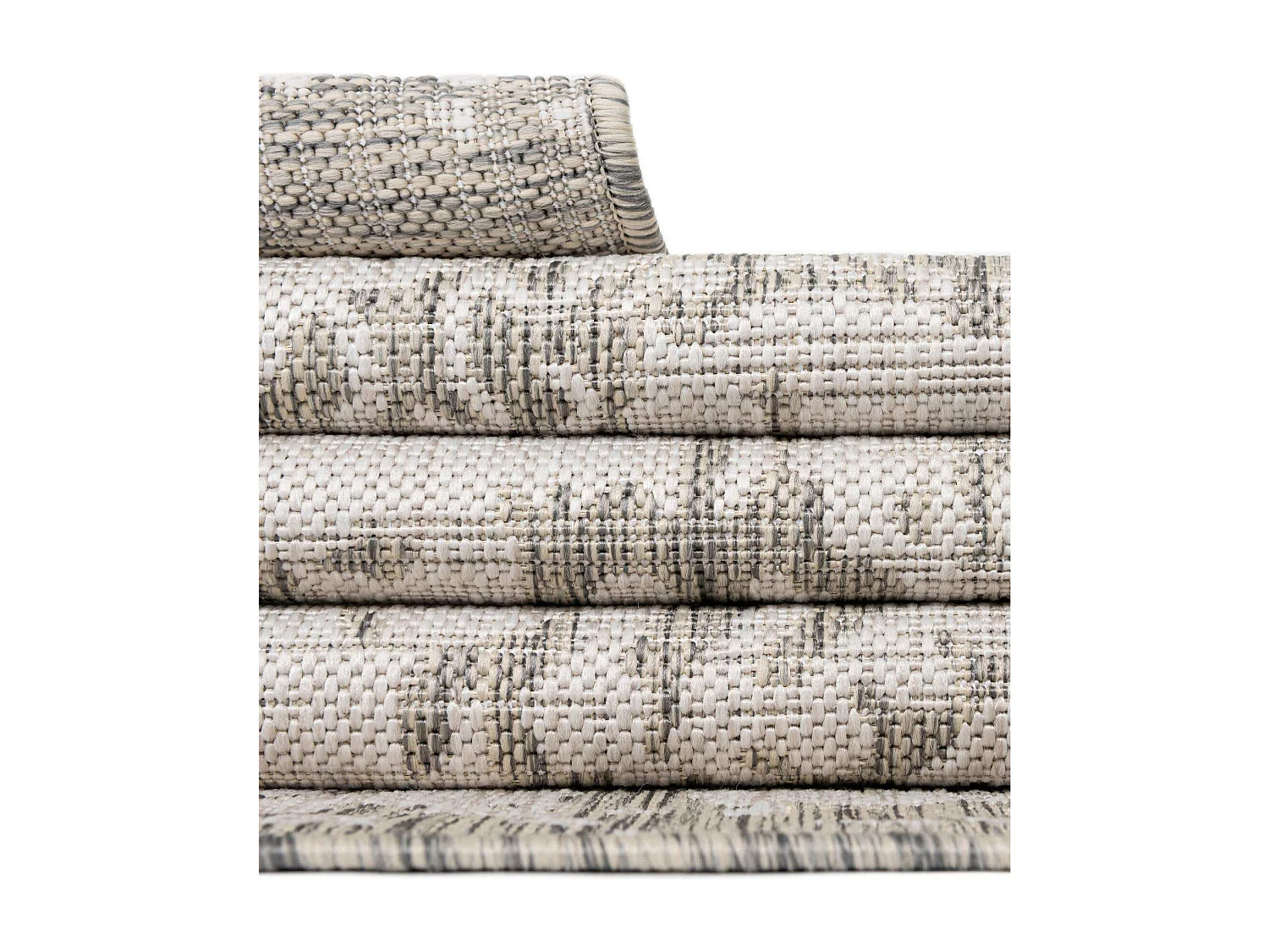 Tappeto da esterno 215x305 - Grigio - Tulum Classical