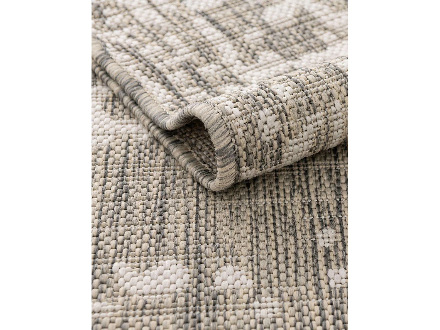 Tappeto da esterno 215x305 - Grigio - Tulum Classical