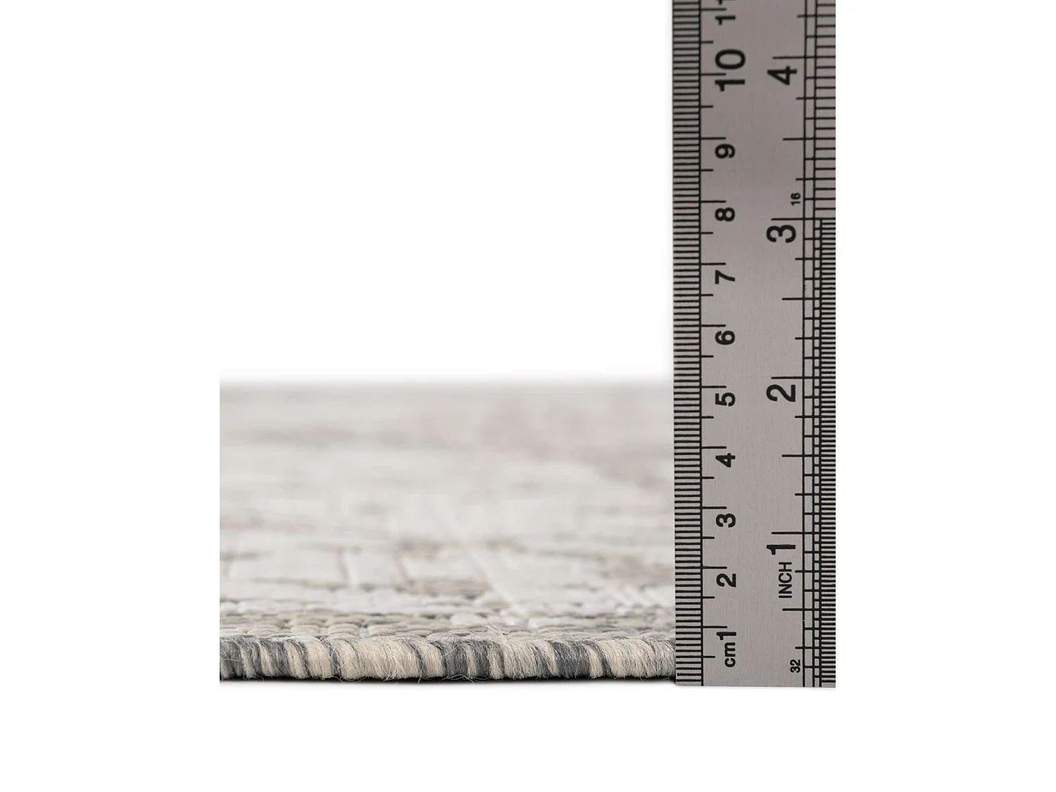 Tappeto da esterno 215x305 - Grigio - Tulum Classical