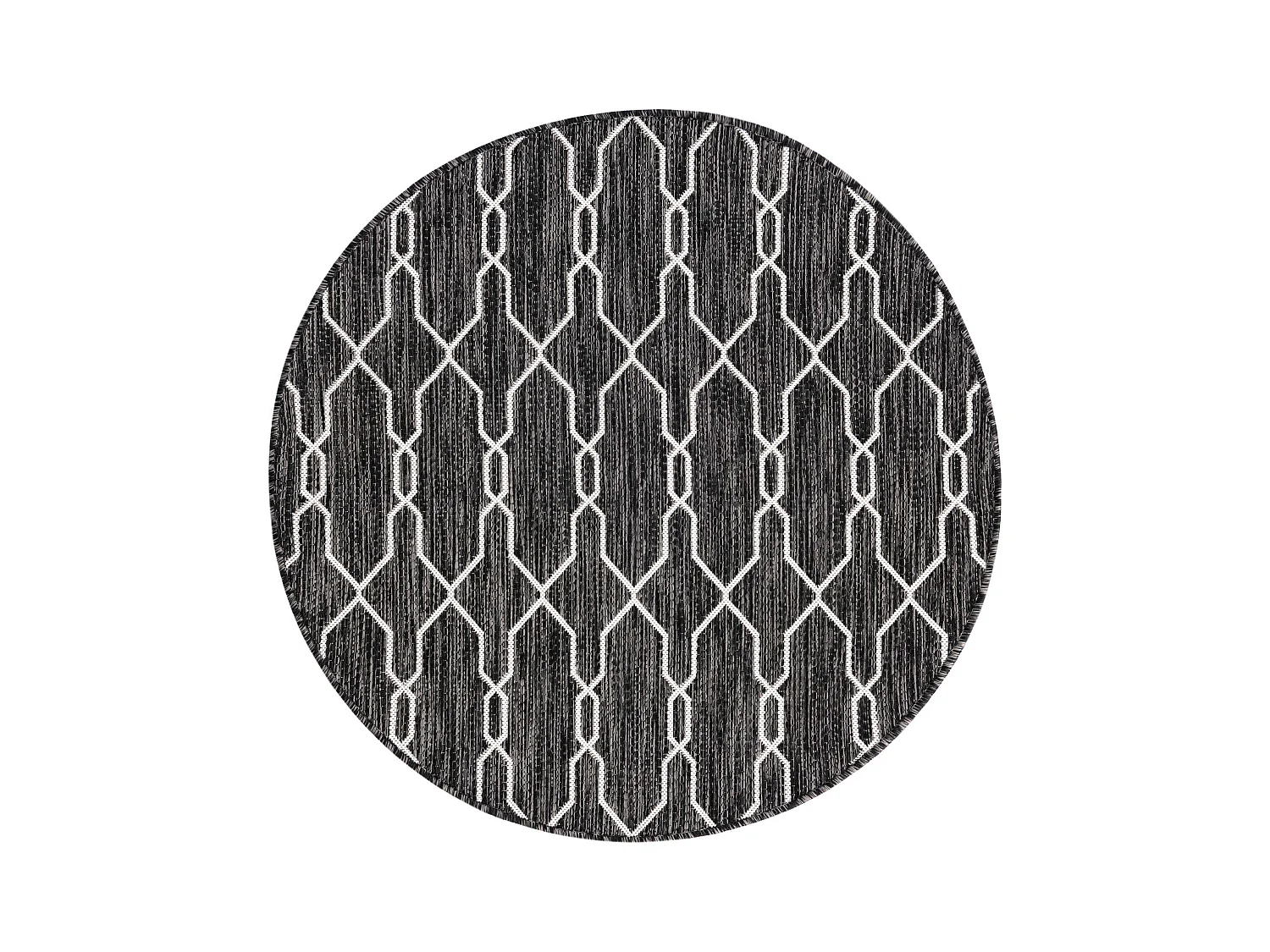 Buitenkleed - 125x125 - Donkergrijs - Tulum Fence