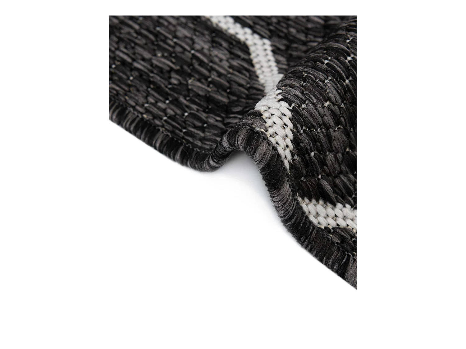 Buitenkleed - 125x125 - Donkergrijs - Tulum Fence