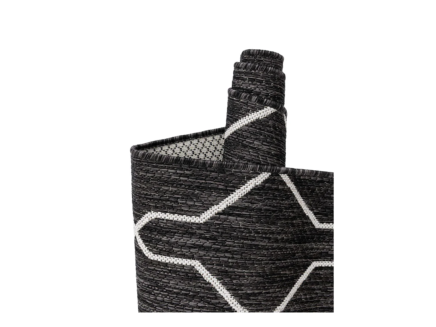 Buitenkleed - 125x125 - Donkergrijs - Tulum Fence