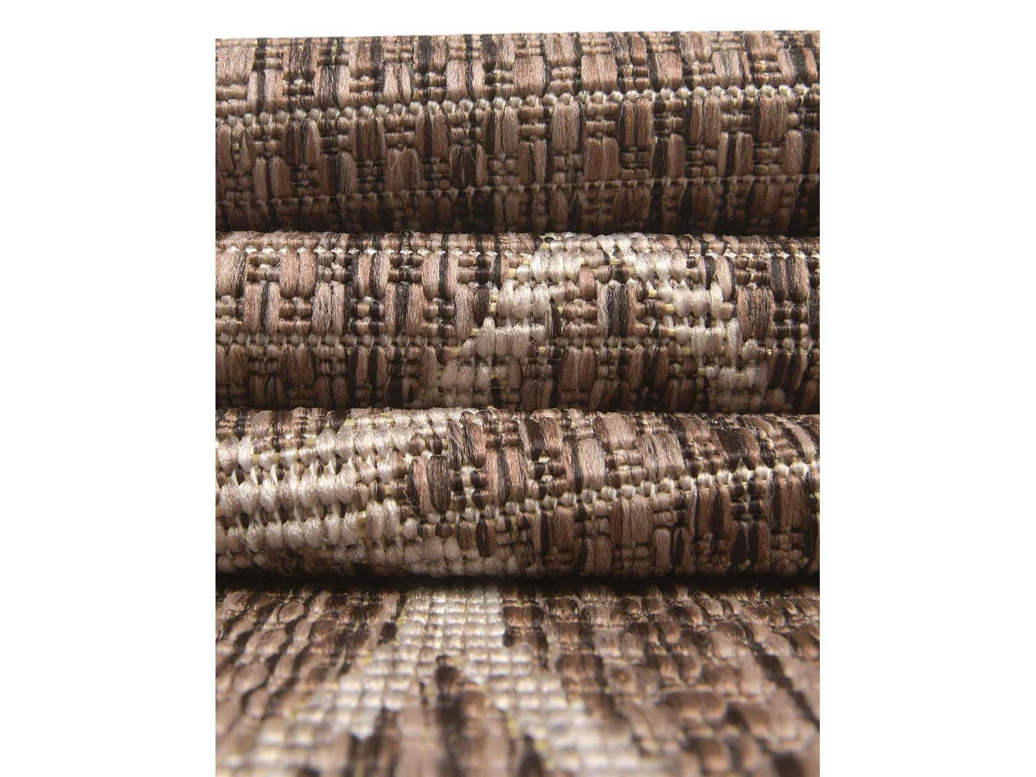 Outdoor Teppich 160x239 - Braun - Tulum Geometrical