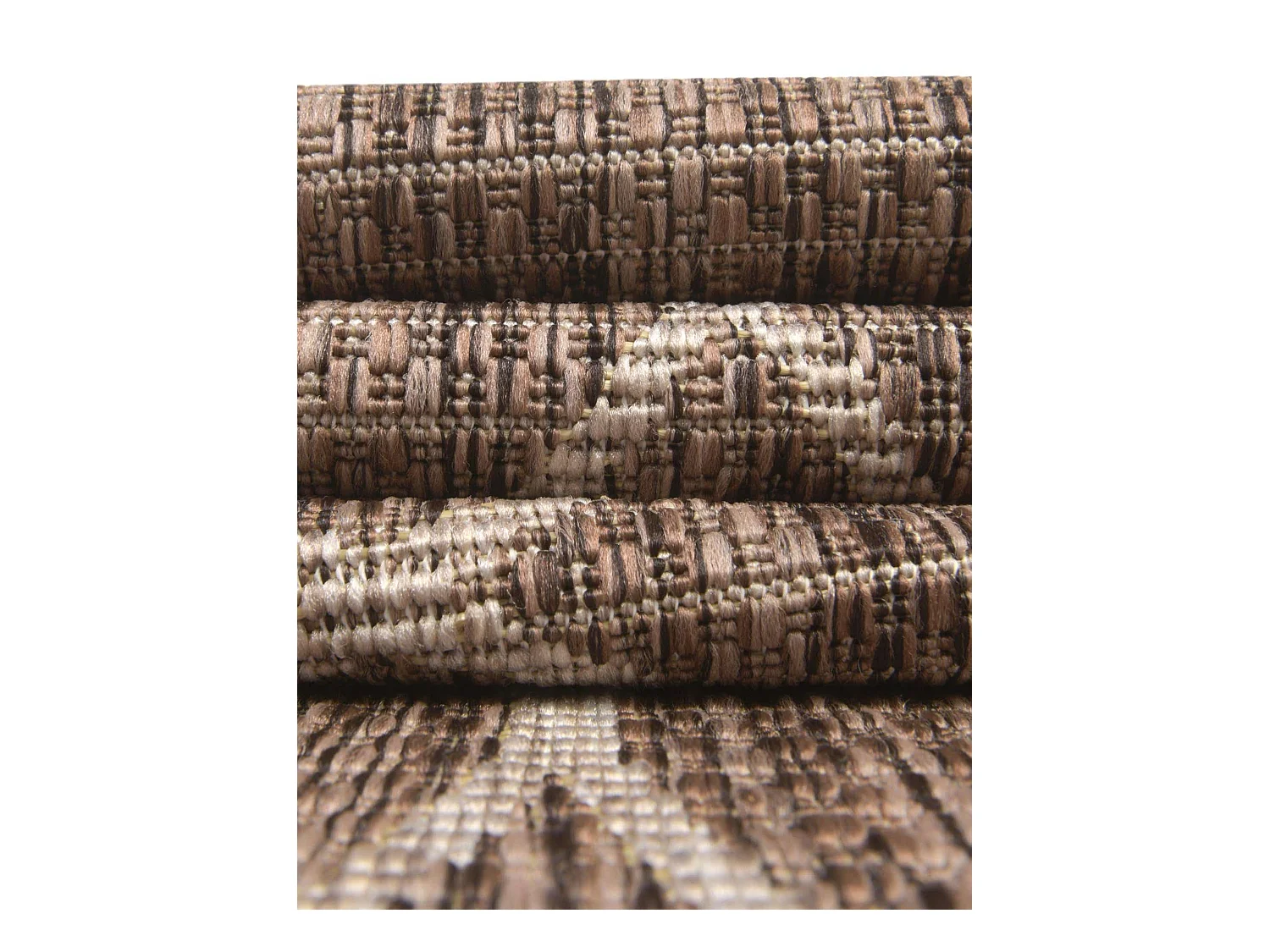 Tapis d'Extérieur 160x239 - Marron - Tulum Geometrical