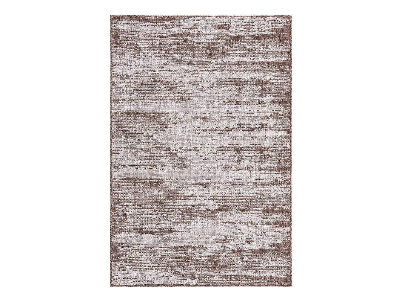 Tapis d'Extérieur 160x239 - Marron - Tulum Modern