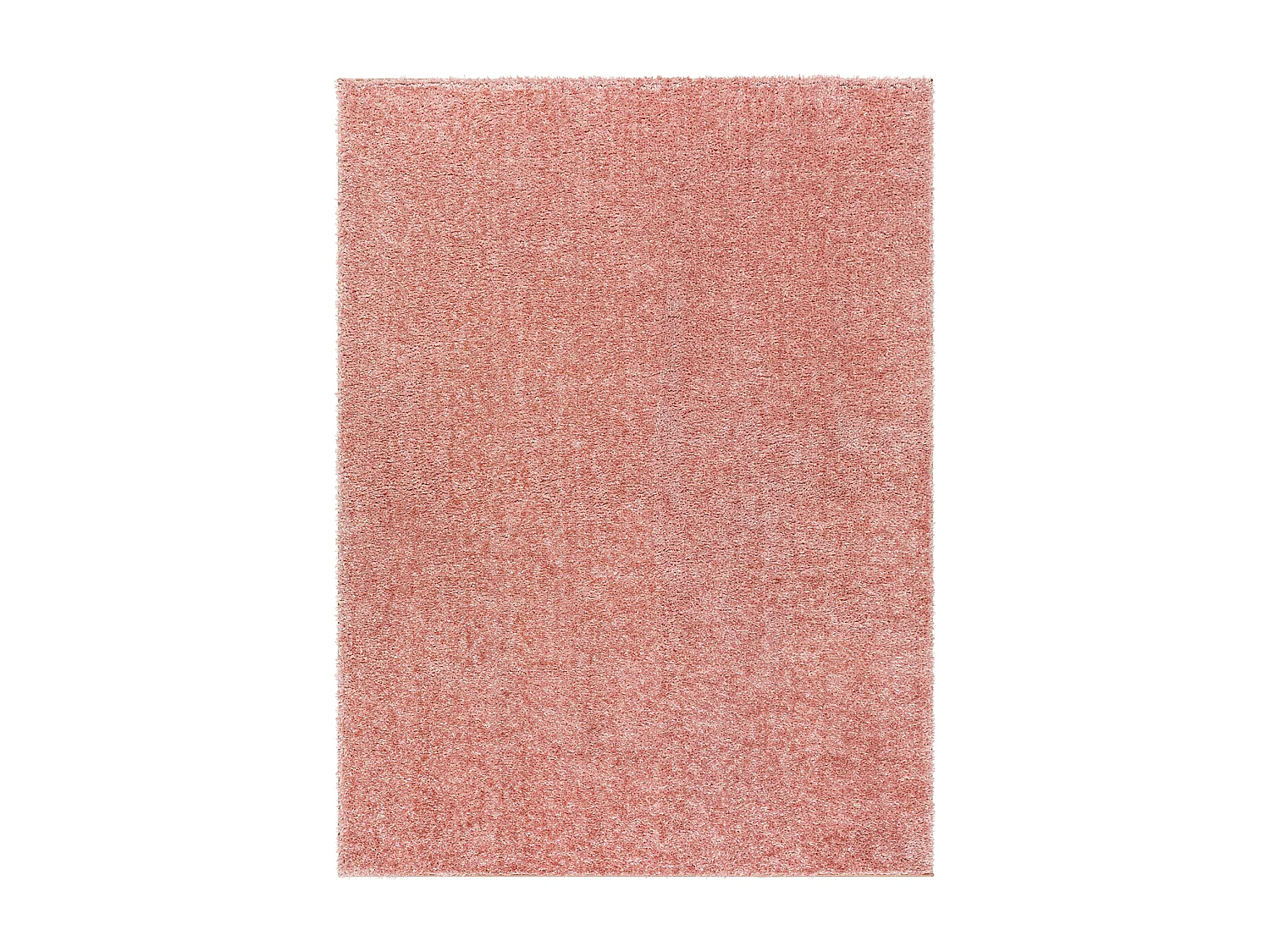 Tapis Shaggy Uni - Rose - 200x275cm - CLAIRE