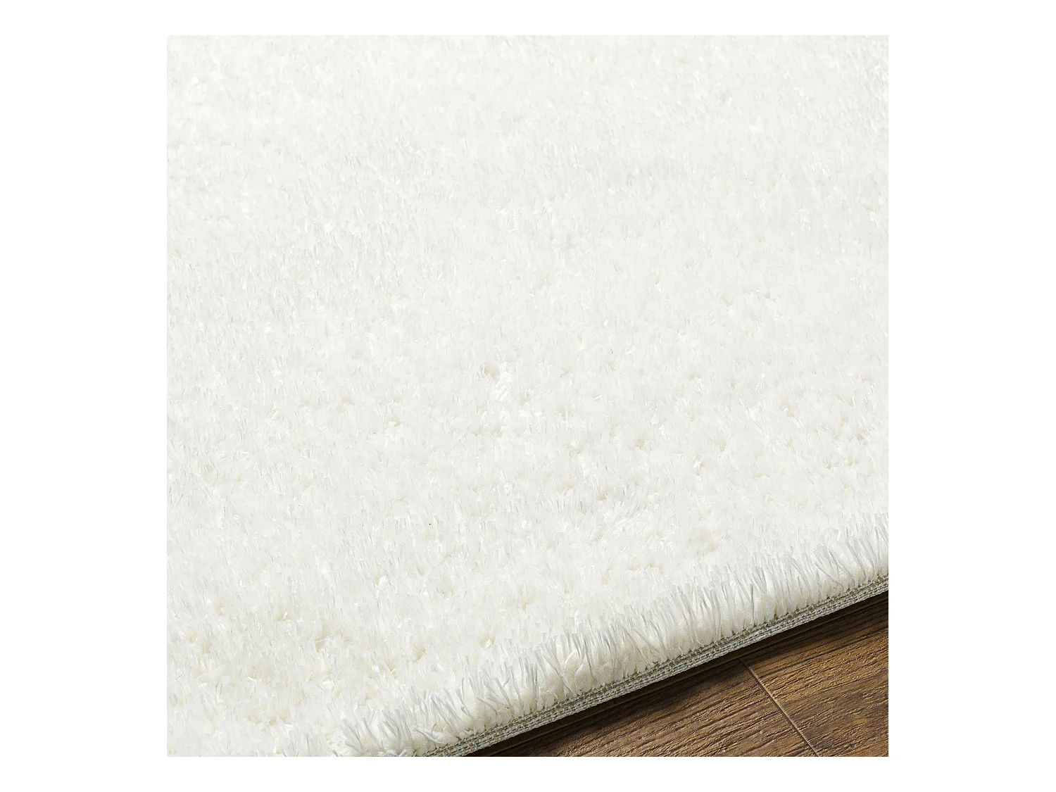 Tappeto Shaggy Unito - Avorio - 200x275cm - CLAIRE