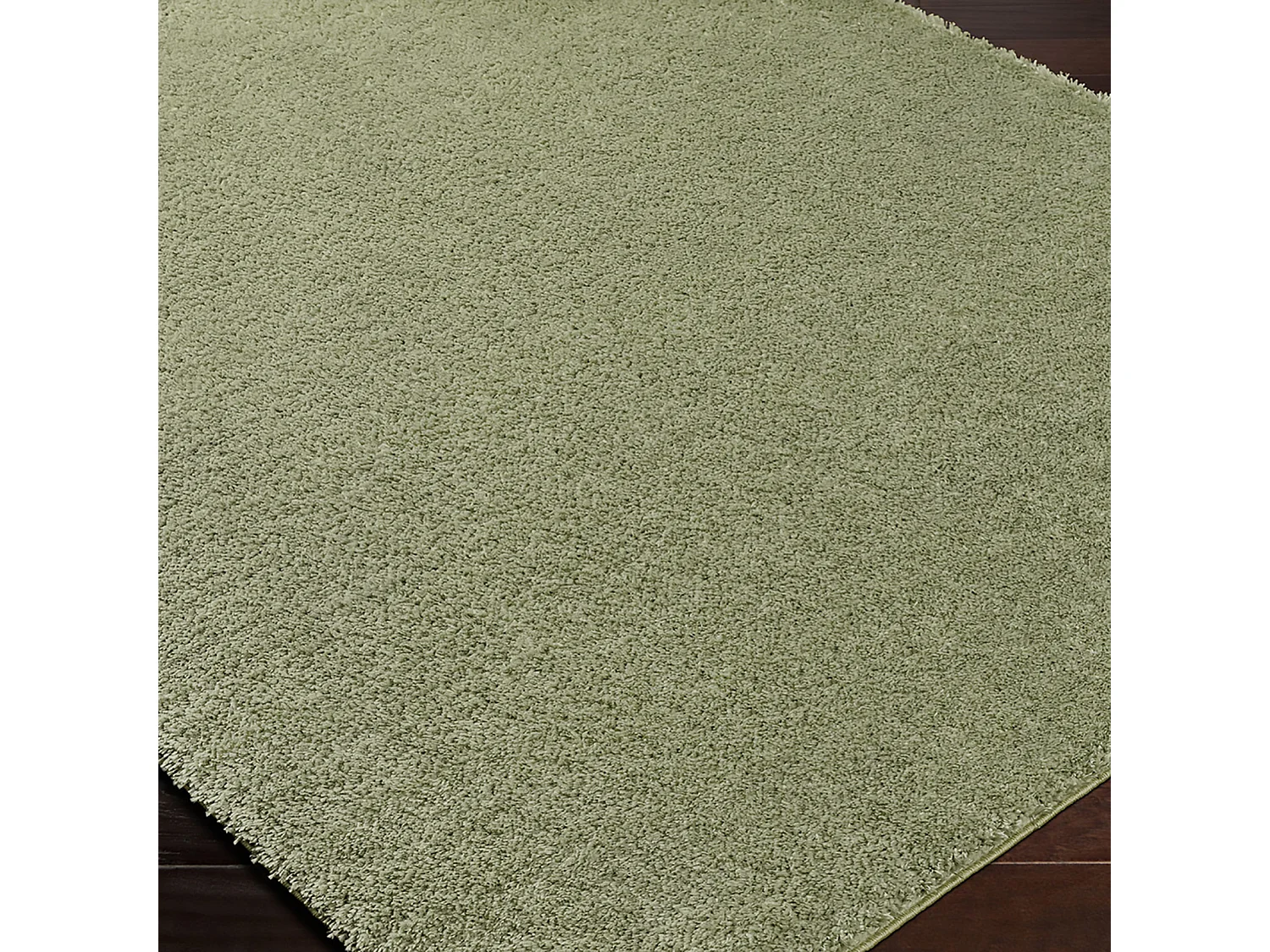 Zacht Hoogpolig Shaggy Tapijt - Groen- 200x275cm - CLAIRE