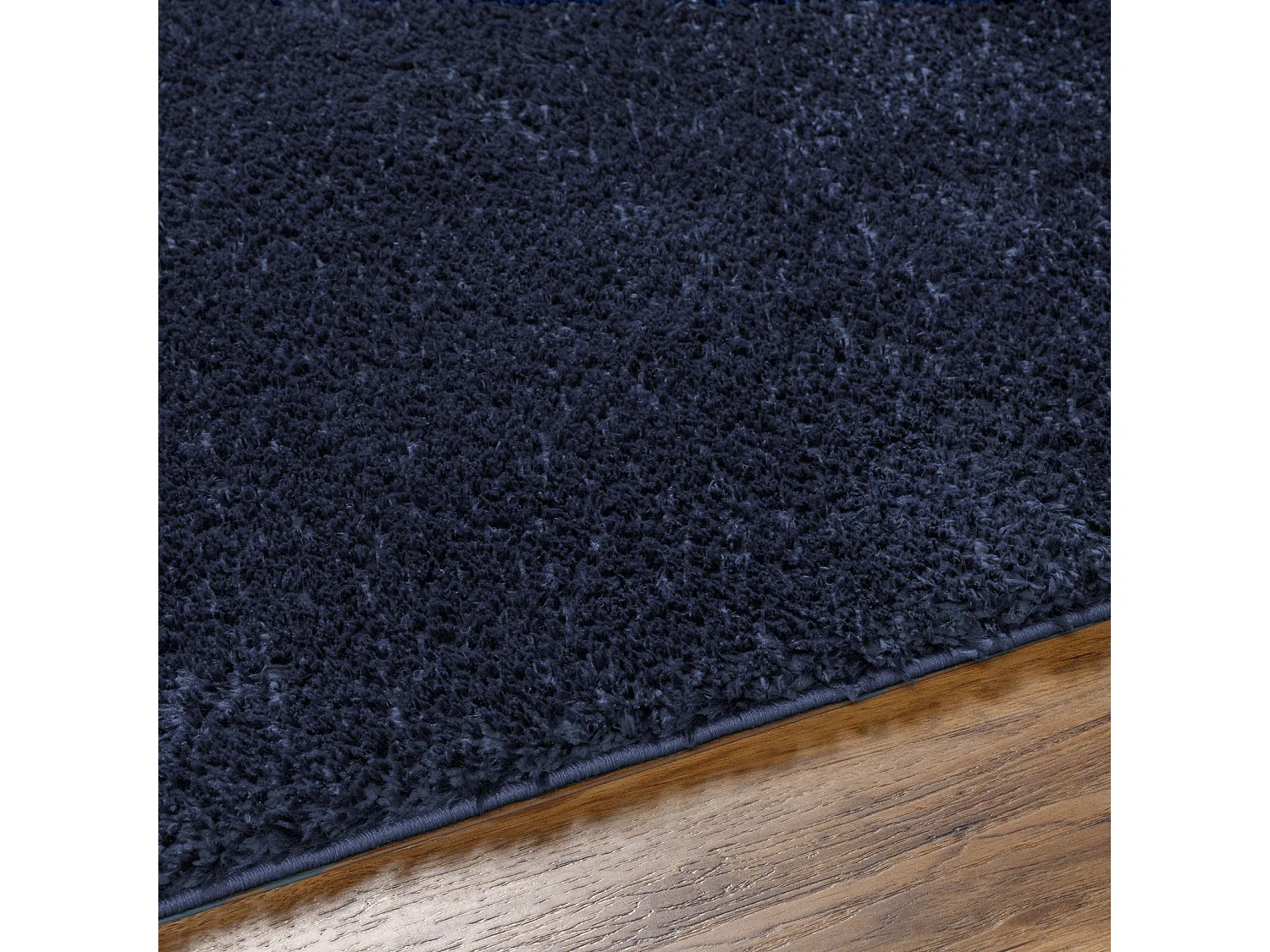 Zacht Hoogpolig Shaggy Tapijt - DonkerBlauw - 200x275cm - CLAIRE