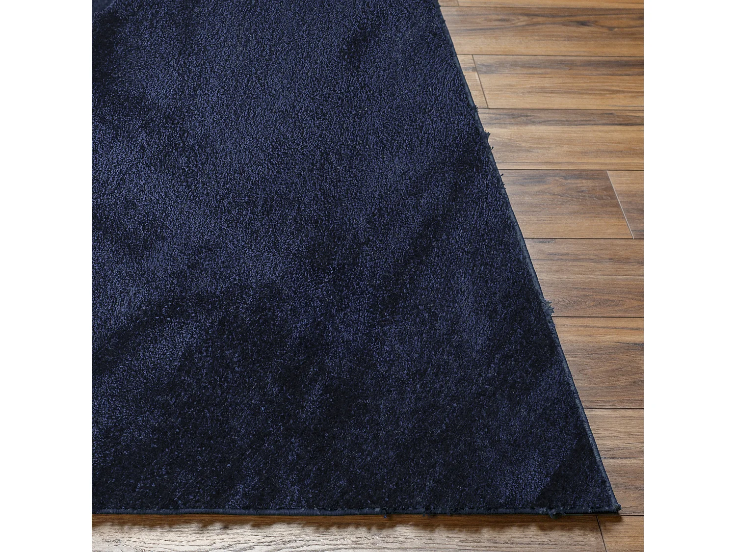 Zacht Hoogpolig Shaggy Tapijt - DonkerBlauw - 200x275cm - CLAIRE