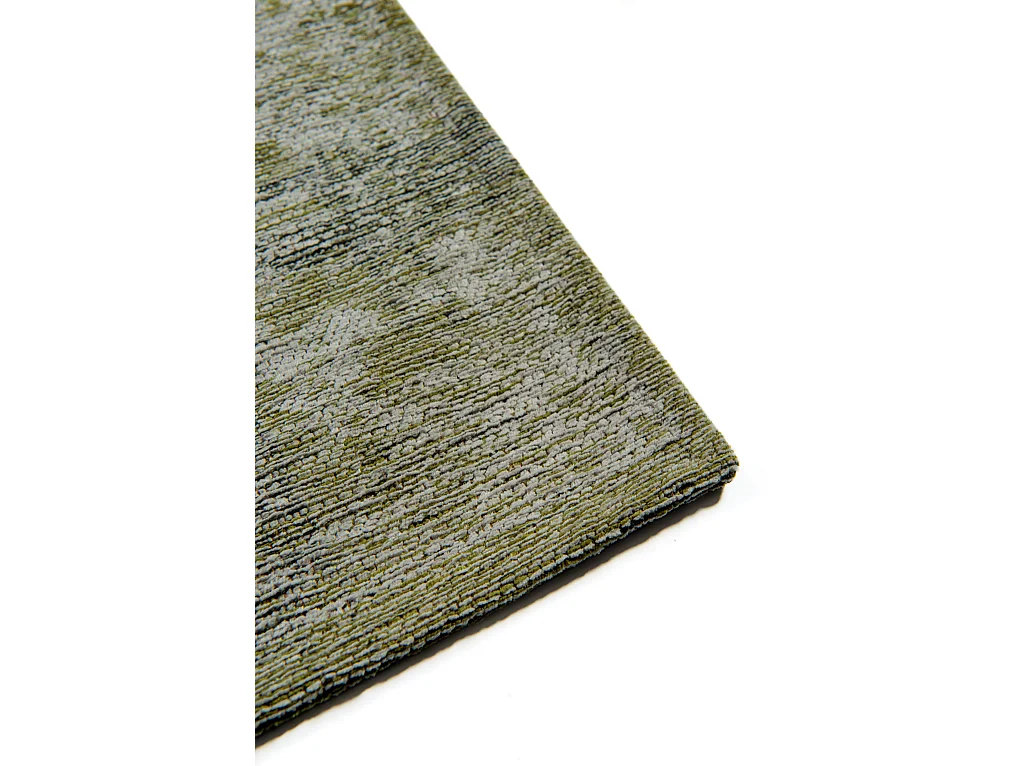 Tapis - Collection Heris Beneffito - Olive - Tapis - Vert - 170x240cm - Tapis à Motifs, Finition Artisanale, Tissage en Belgique - Tapis de Moderne de qualité