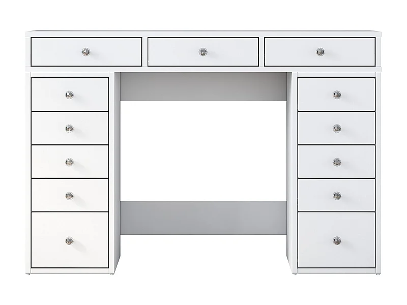 Tocador Asheboro 100, Blanco, 82x120x45cm