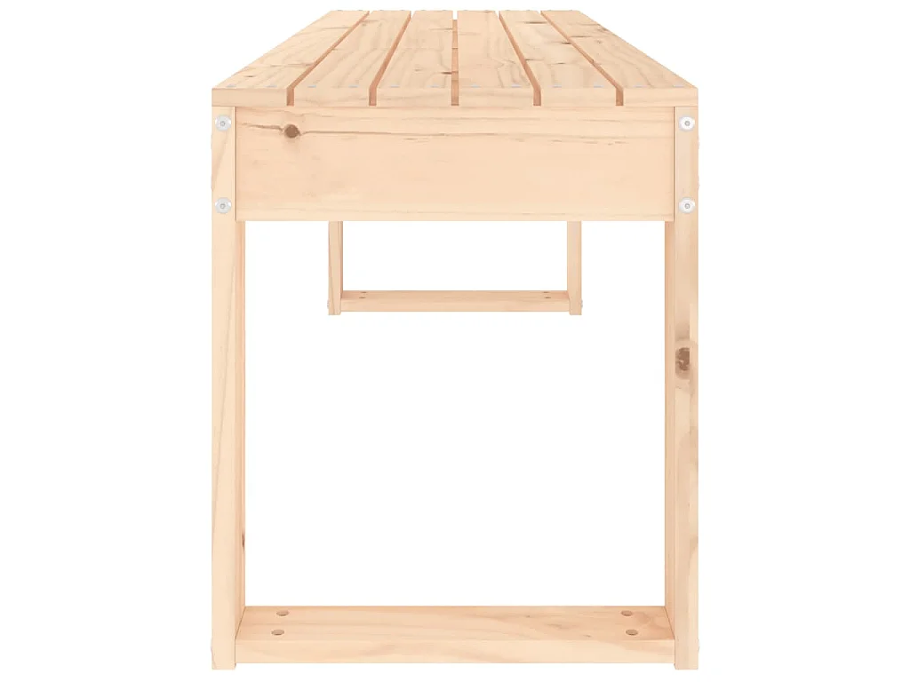 Tuinbank 110x38x45 cm massief grenenhout