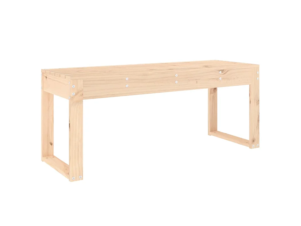 Tuinbank 110x38x45 cm massief grenenhout
