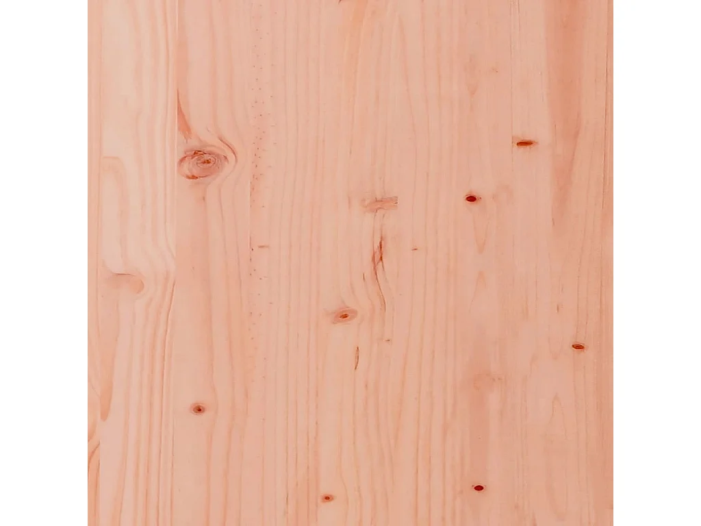 Gartenbank aus Gabionen 103x44x42 cm Massivholz Douglasie