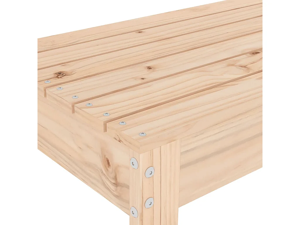 Tuinbank 80x38x45 cm massief grenenhout