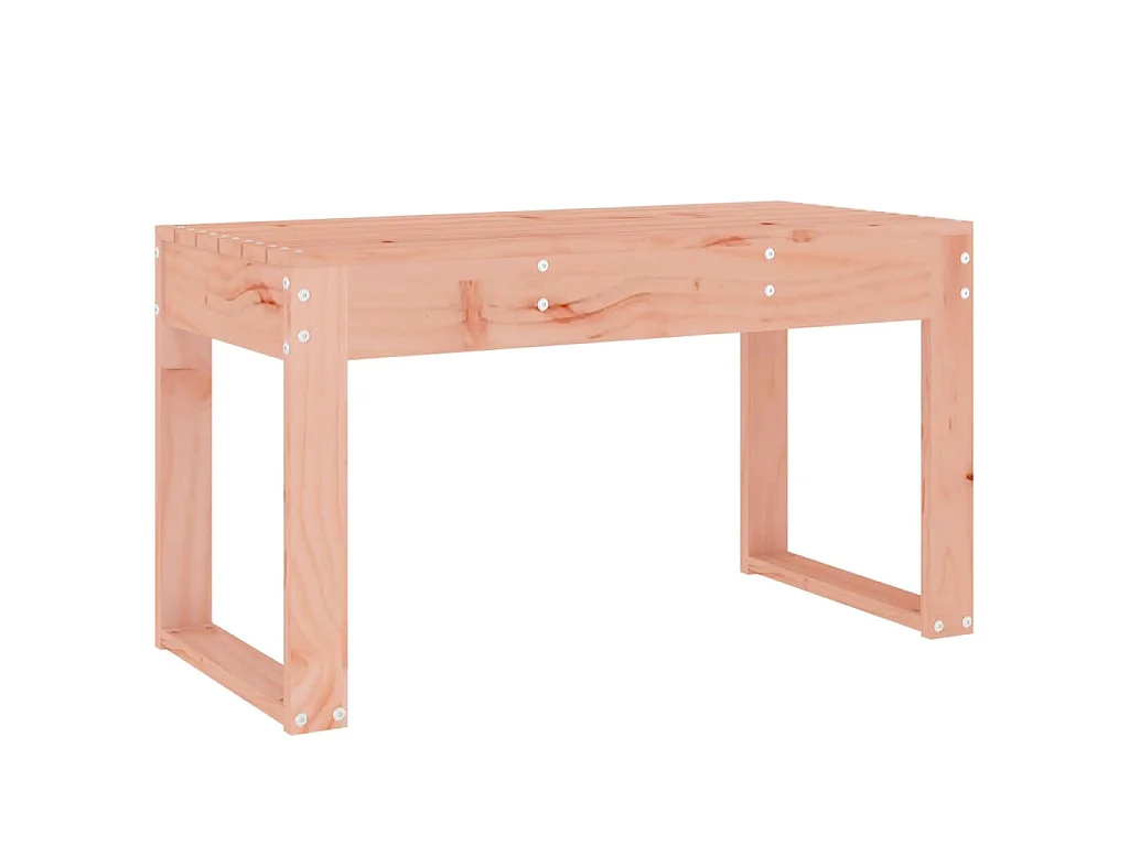 Banc de jardin 80x38x45 cm bois massif Douglas