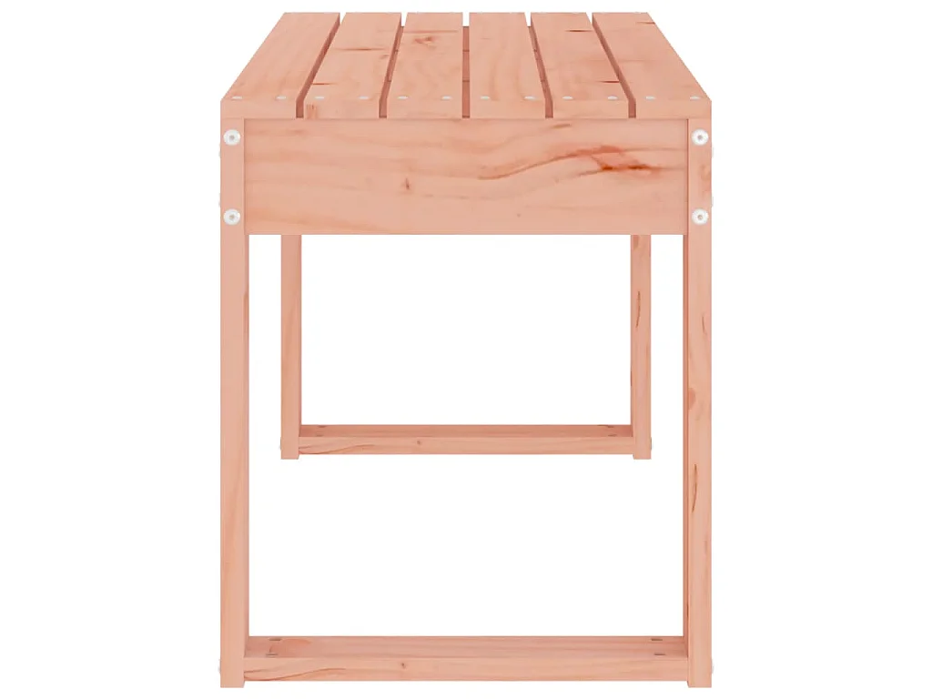 Banc de jardin 80x38x45 cm bois massif Douglas
