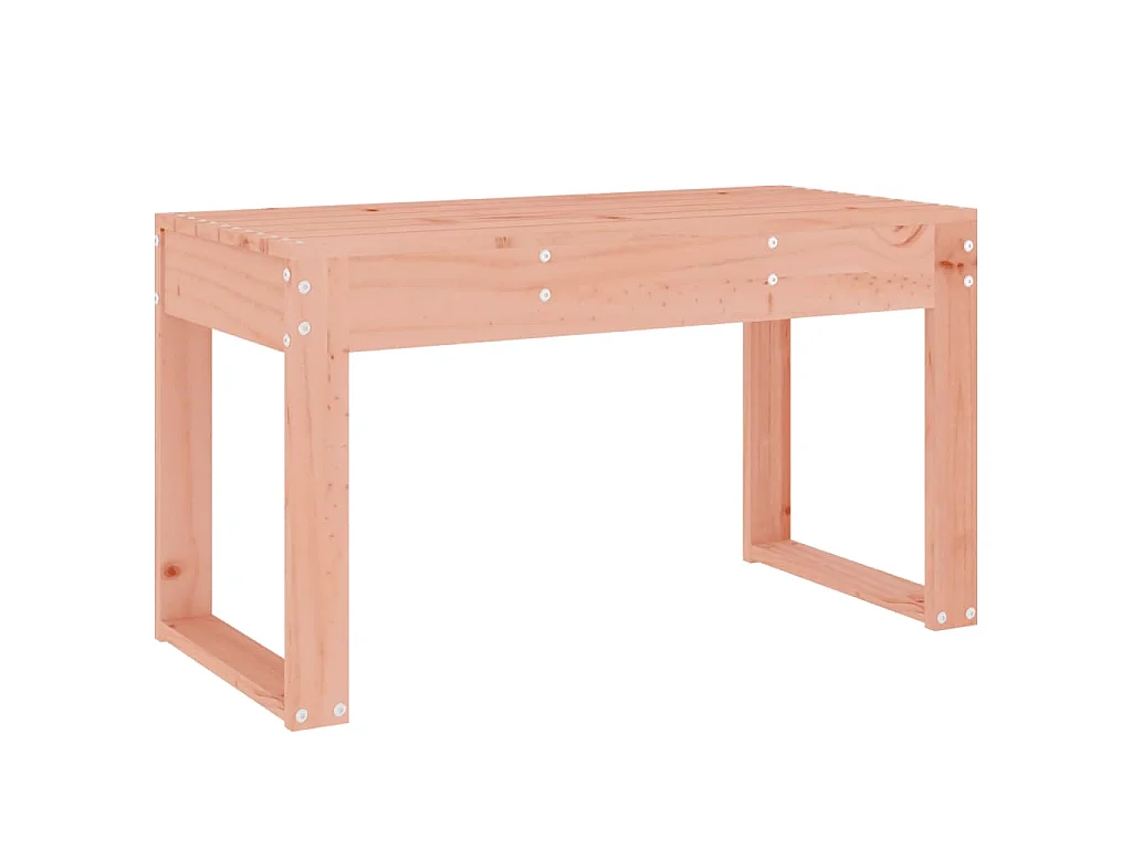 Banc de jardin 80x38x45 cm bois massif Douglas