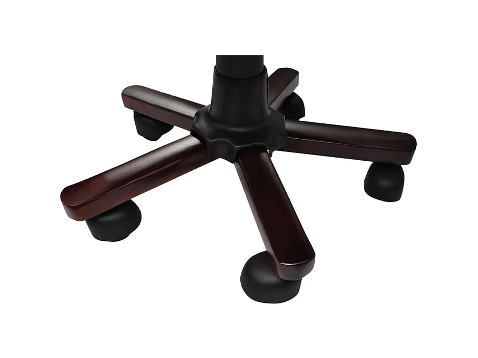 Chaise de bureau pivotante Marron