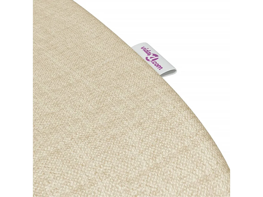 Chaise assis-genoux crème 55x84x55 cm contreplaqué de bouleau