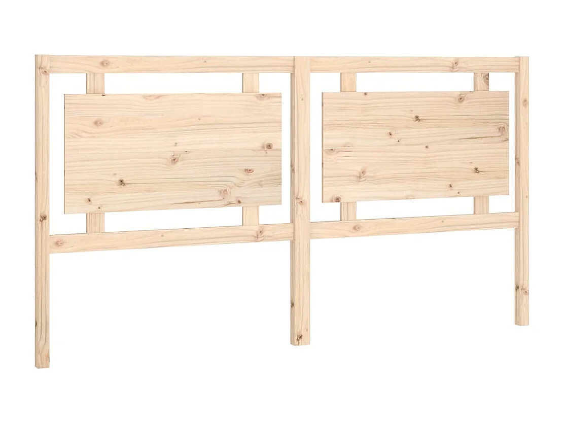 Tête de lit 185,5x4x100 cm Bois massif de pin