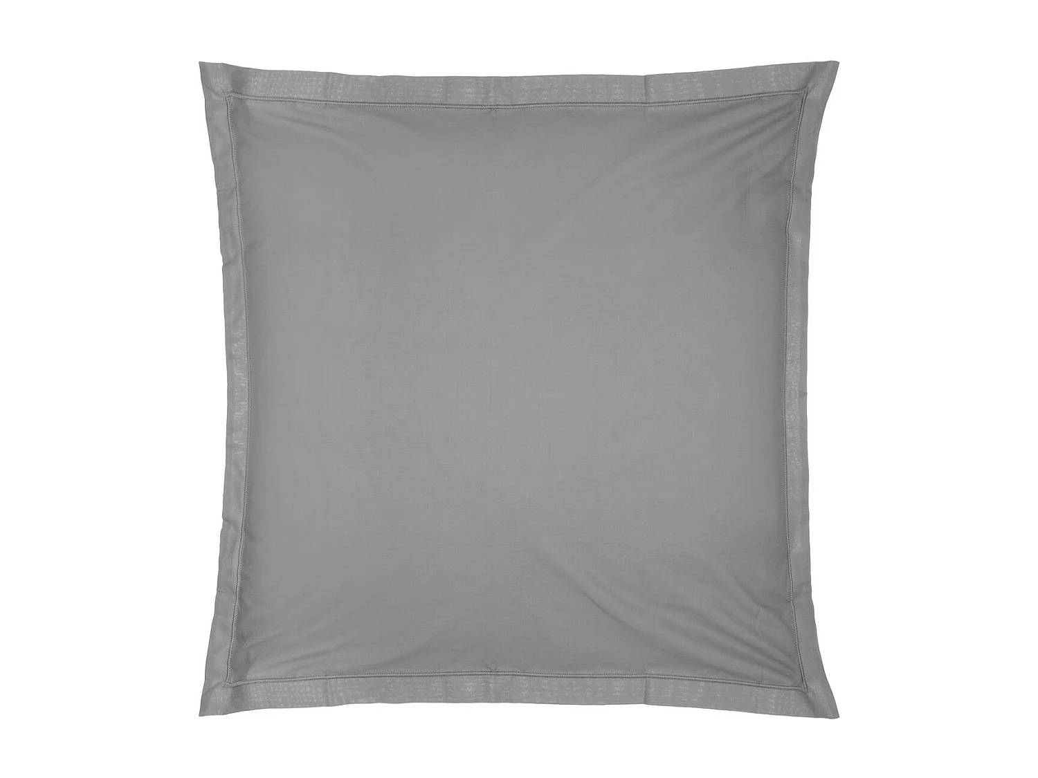 Taie d'Oreiller "Percale" 63x63cm Gris