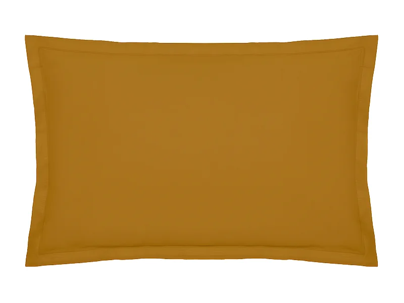 Taie d'Oreiller "Percale" 50x70cm Mordoré