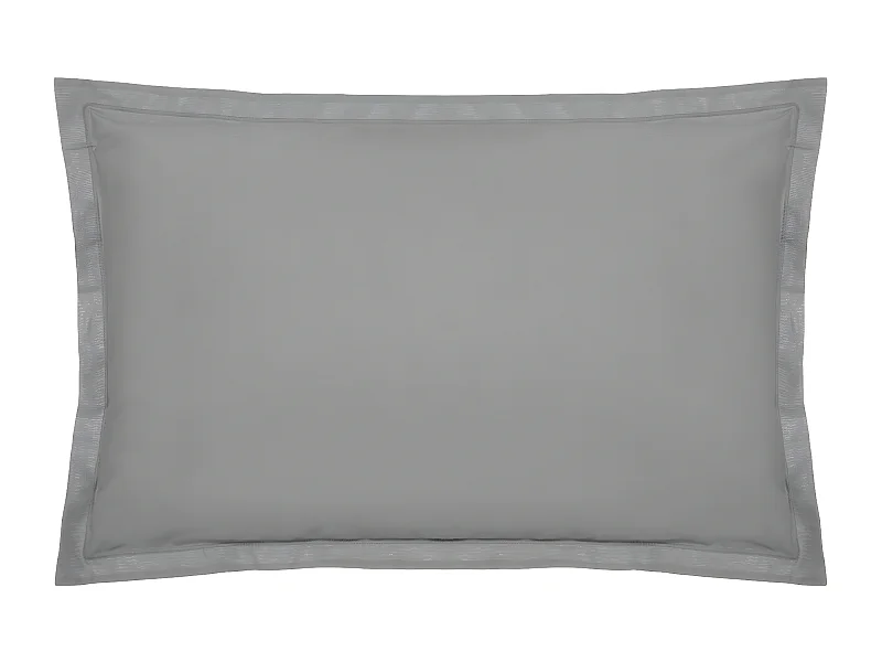 Taie d'Oreiller "Percale" 50x70cm Gris