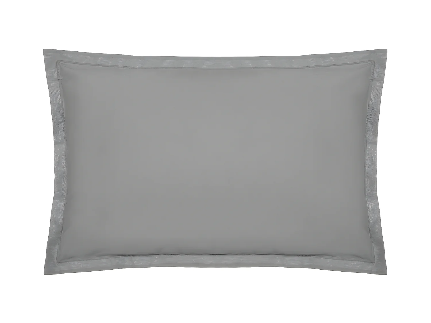 Taie d'Oreiller "Percale" 50x70cm Gris