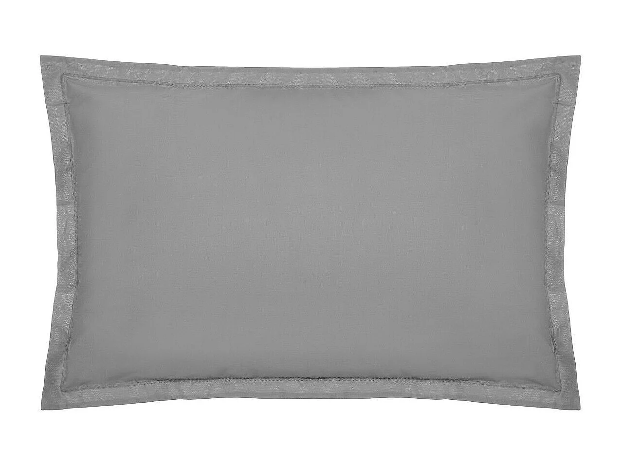 Taie d'Oreiller "Percale" 50x70cm Gris