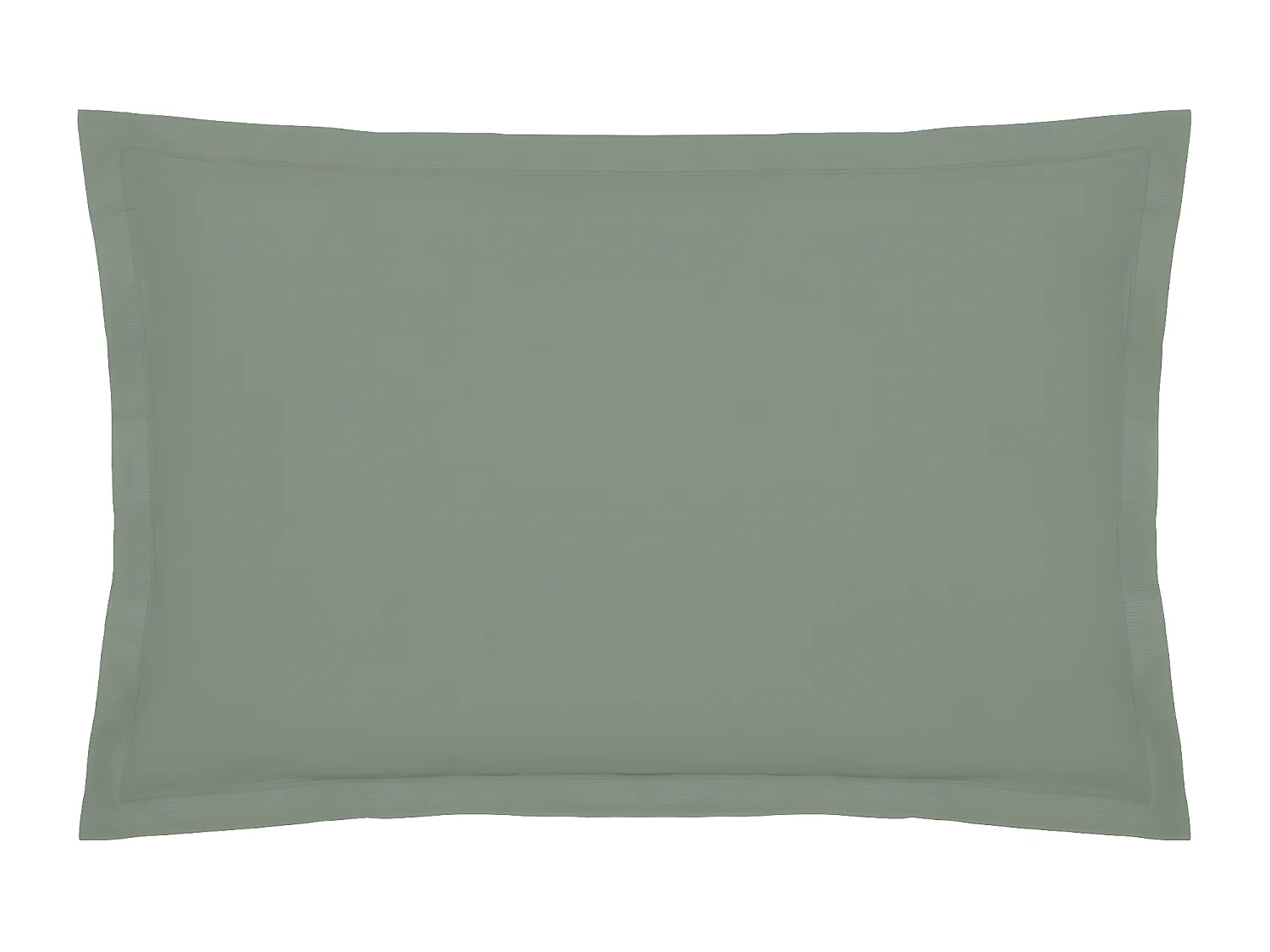 Taie d'Oreiller "Percale" 50x70cm Vert Tilleul
