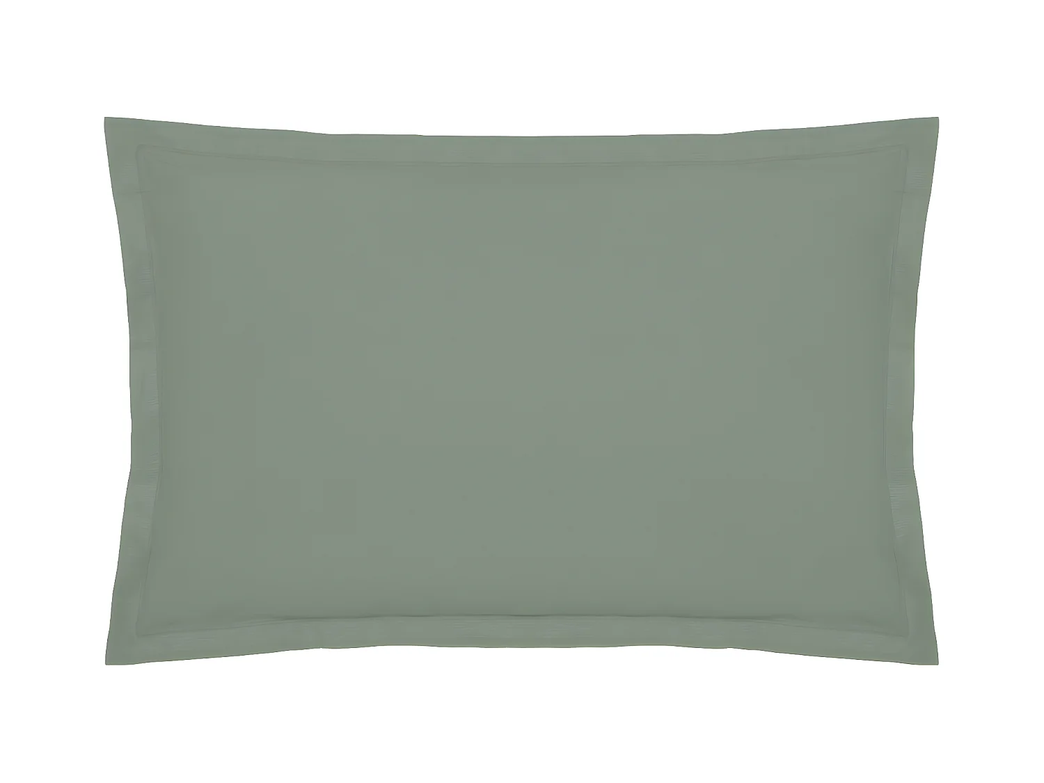 Taie d'Oreiller "Percale" 50x70cm Vert Tilleul