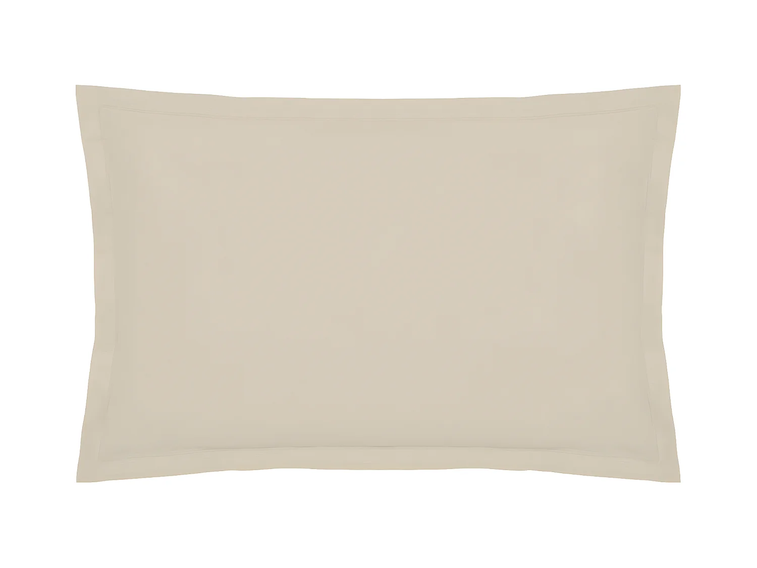 Taie d'Oreiller "Percale" 50x70cm Beige Lin