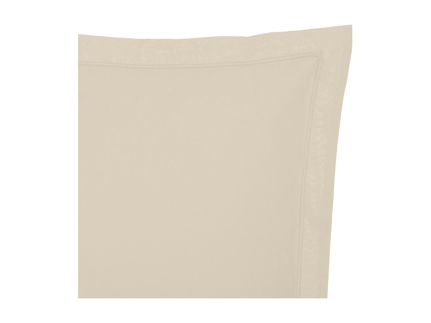 Taie d'Oreiller "Percale" 50x70cm Beige Lin