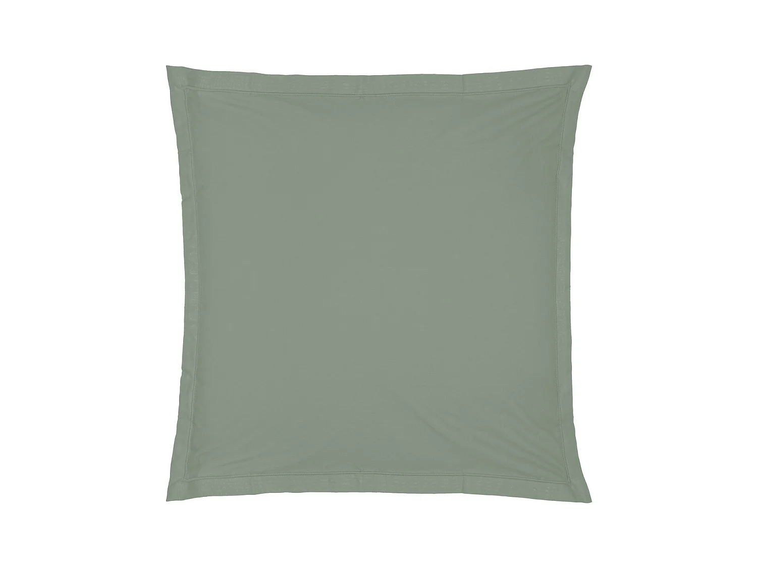 Taie d'Oreiller "Percale" 63x63cm Vert Tilleul