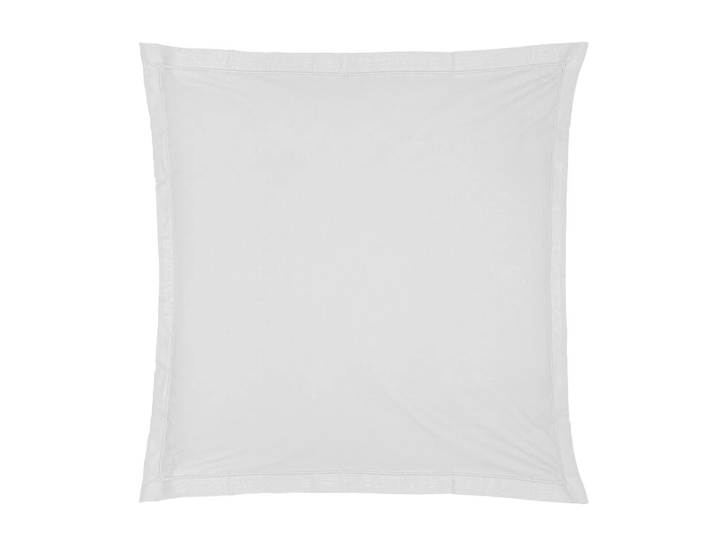 Taie d'Oreiller "Percale" 63x63cm Blanc