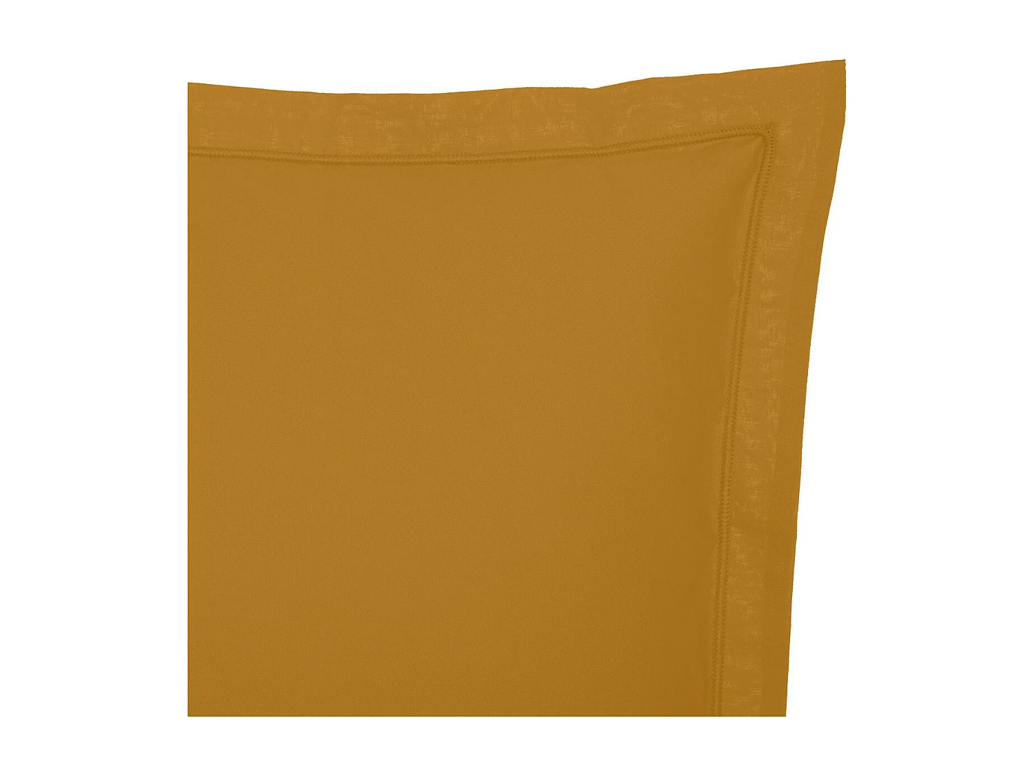 Taie d'Oreiller "Percale" 63x63cm Mordoré
