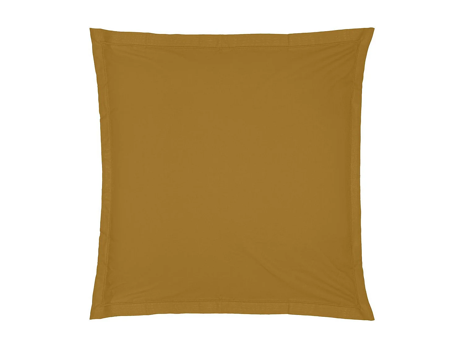 Taie d'Oreiller "Percale" 63x63cm Mordoré