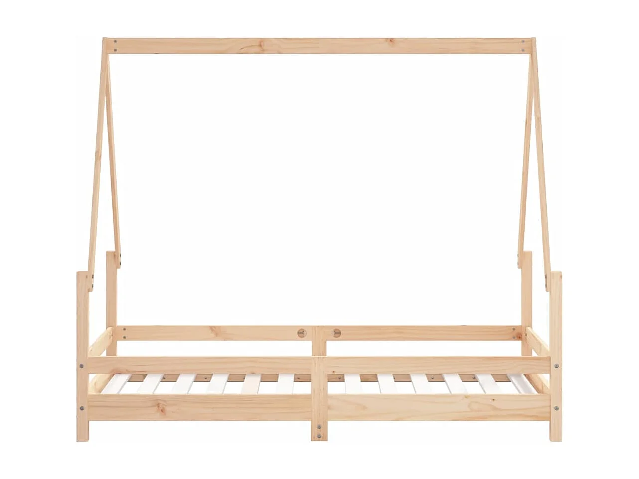Cadre de lit pour enfant 80x160 cm bois de pin massif