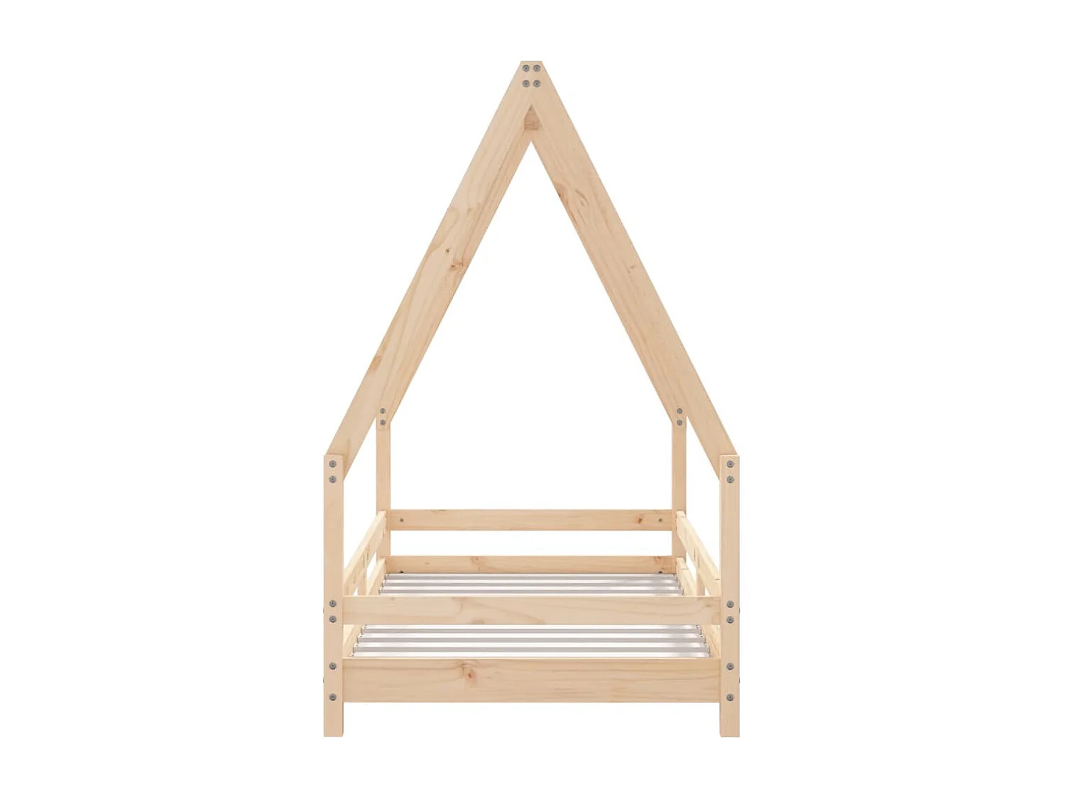 Cadre de lit pour enfant 80x160 cm bois de pin massif