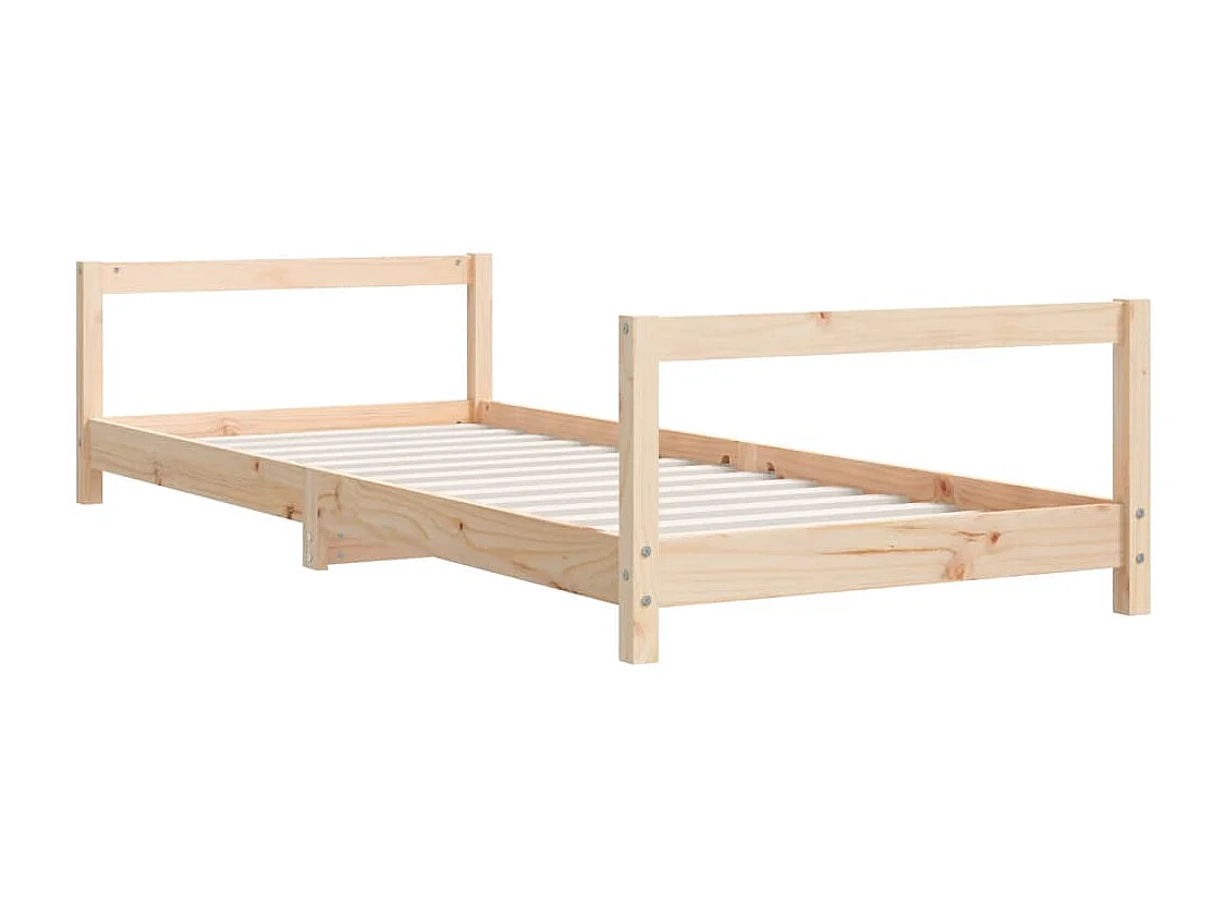 Cadre de lit pour enfants 80x200 cm bois de pin massif
