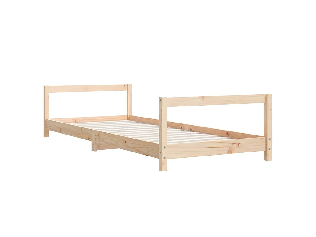 Cadre de lit pour enfants 80x200 cm bois de pin massif