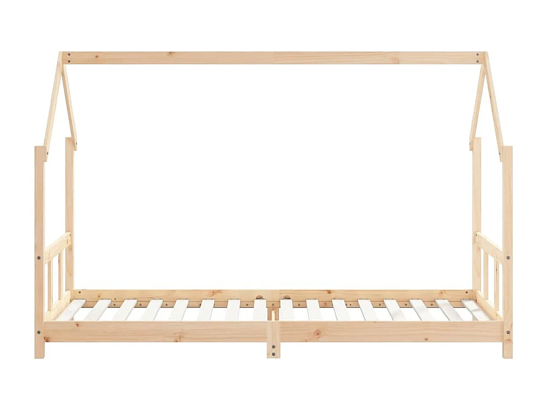 Giroletto per Bambini 90x200 cm in Legno Massello di Pino