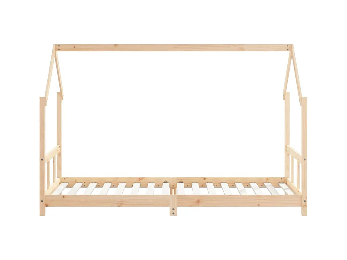 Cadre de lit pour enfants 90x200 cm bois de pin massif