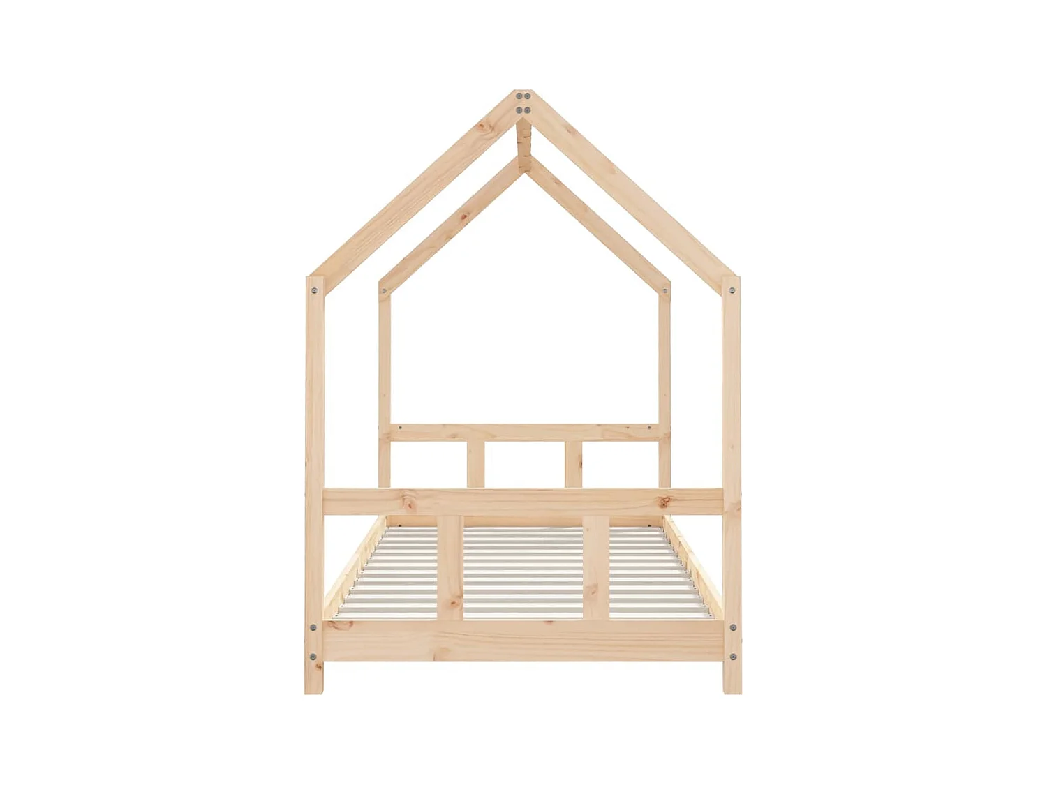 Cadre de lit pour enfants 90x200 cm bois de pin massif