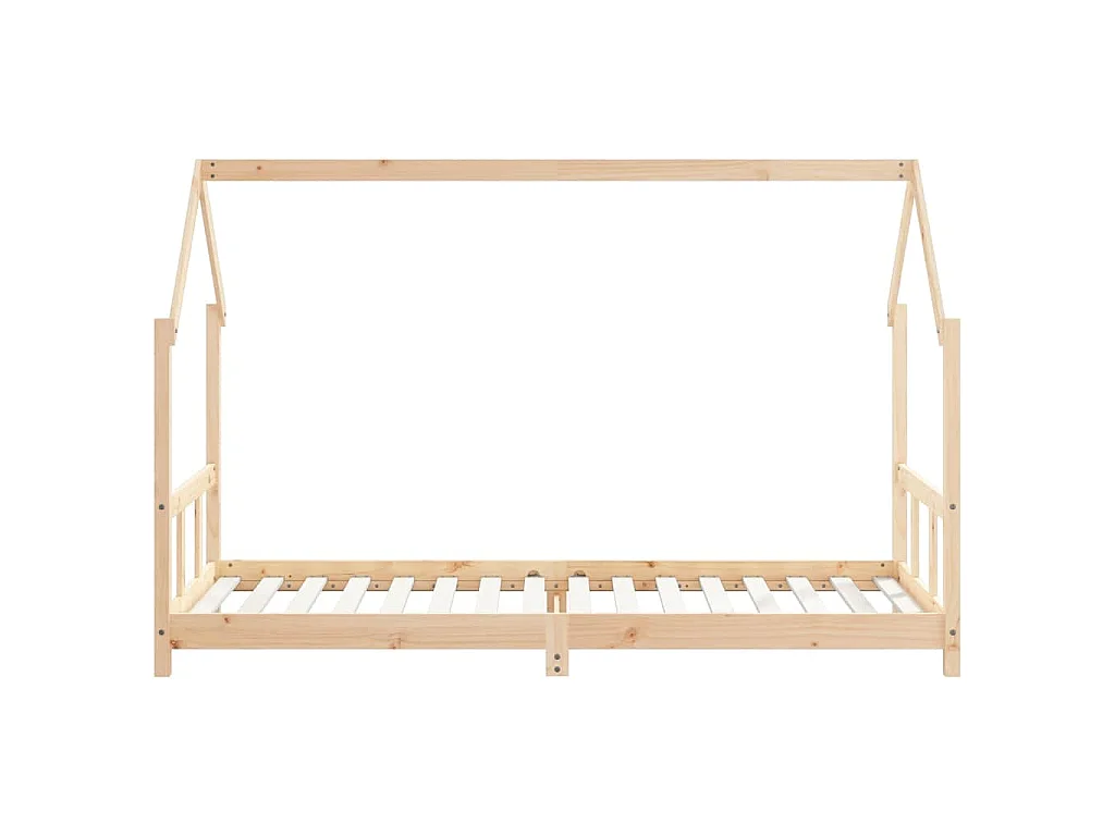 Giroletto per Bambini 90x200 cm in Legno Massello di Pino