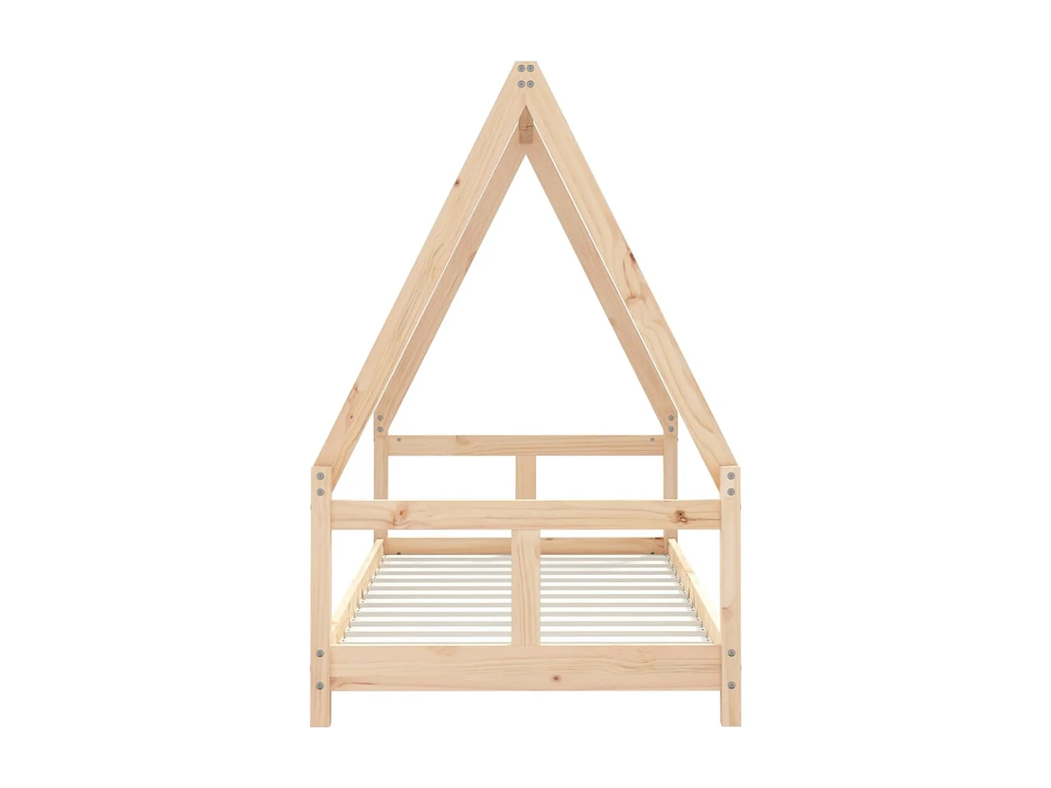 Cadre de lit pour enfant 80x160 cm bois de pin massif