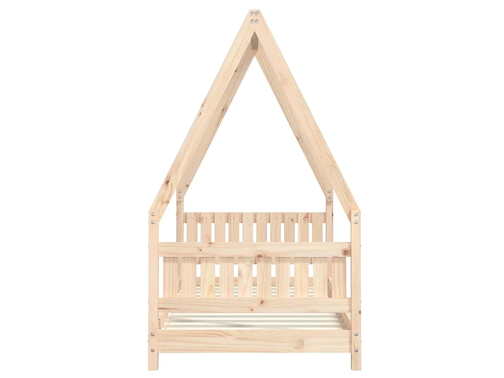 Kinderbedframe 80x160 cm massief grenenhout